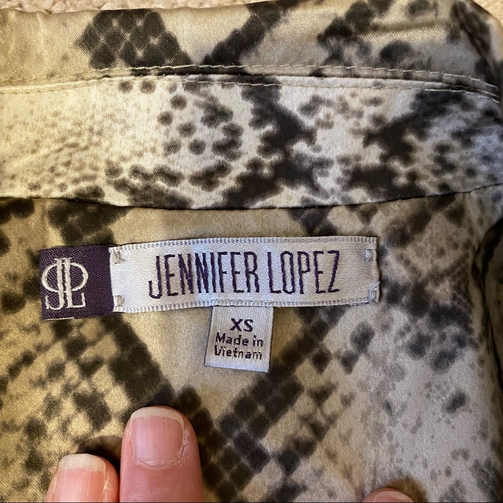 Jennifer Lopez Python Print Jacket - image 5